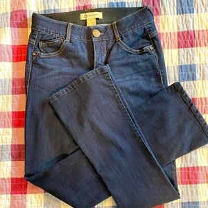 Never worn (no tags) indigo blue Democracy Ab jean